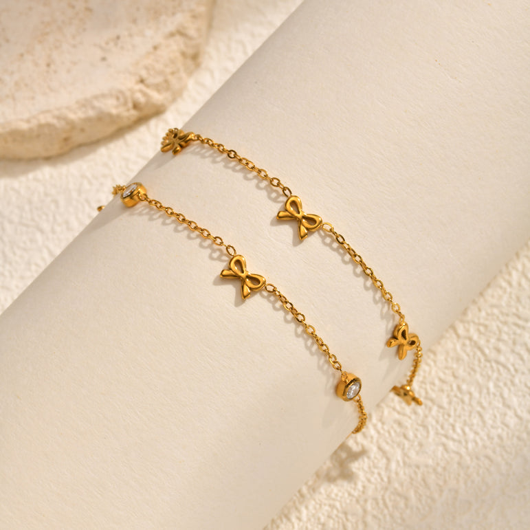  Sweet Bow Bracelet - The Jazzy Owl