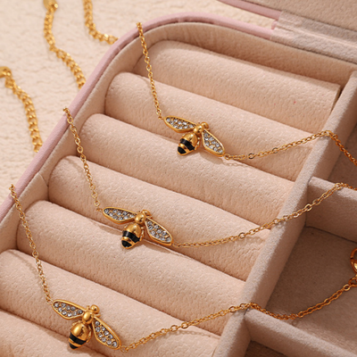  Bee Mine Bracelet - The Jazzy Owl