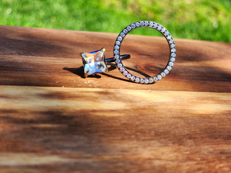 Silver Night Ring