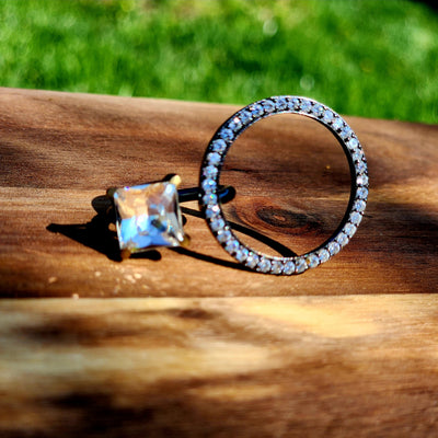 Silver Night Ring
