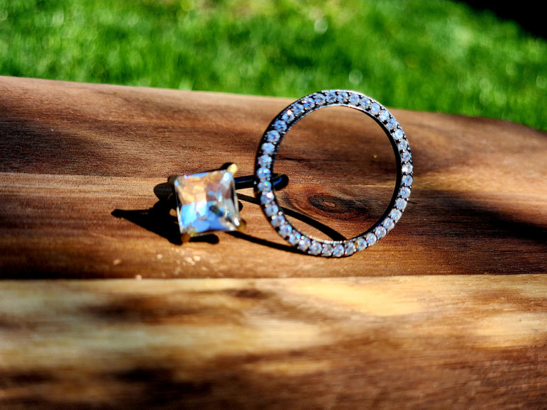 Silver Night Ring