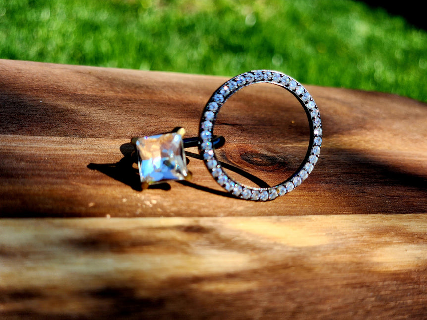 Silver Night Ring