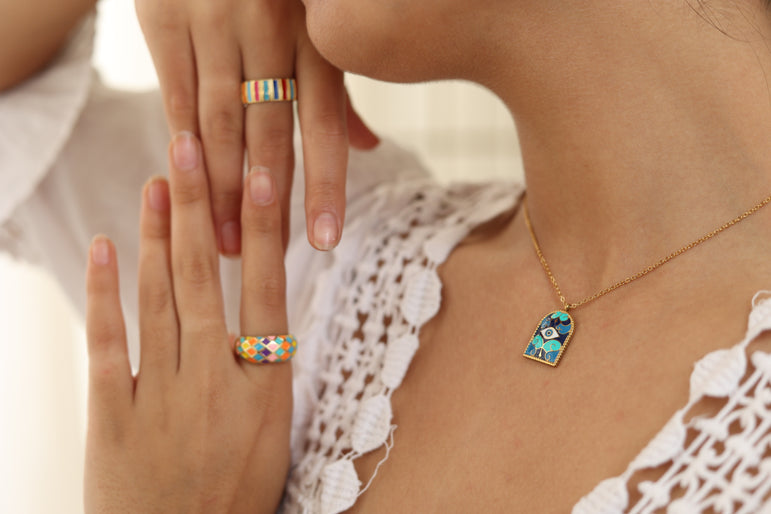 Peek-a-Bless Necklace