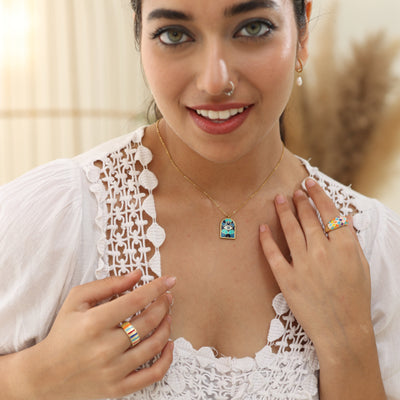 Peek-a-Bless Necklace