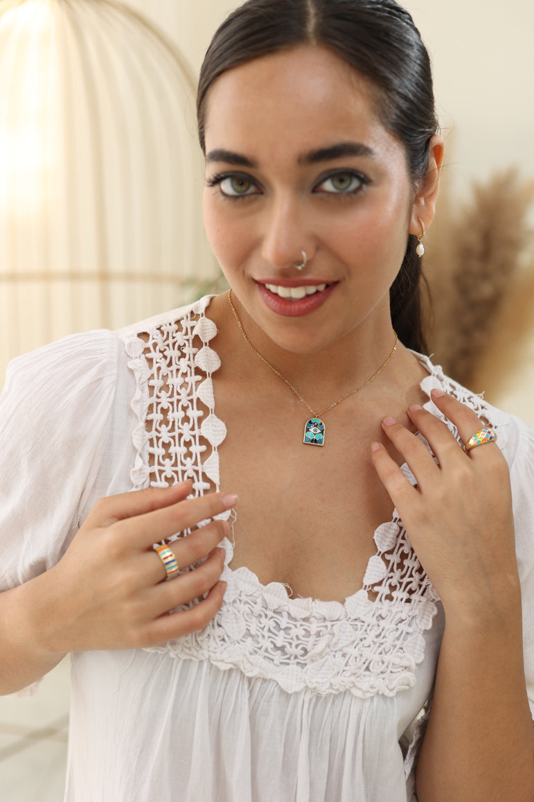 Peek-a-Bless Necklace
