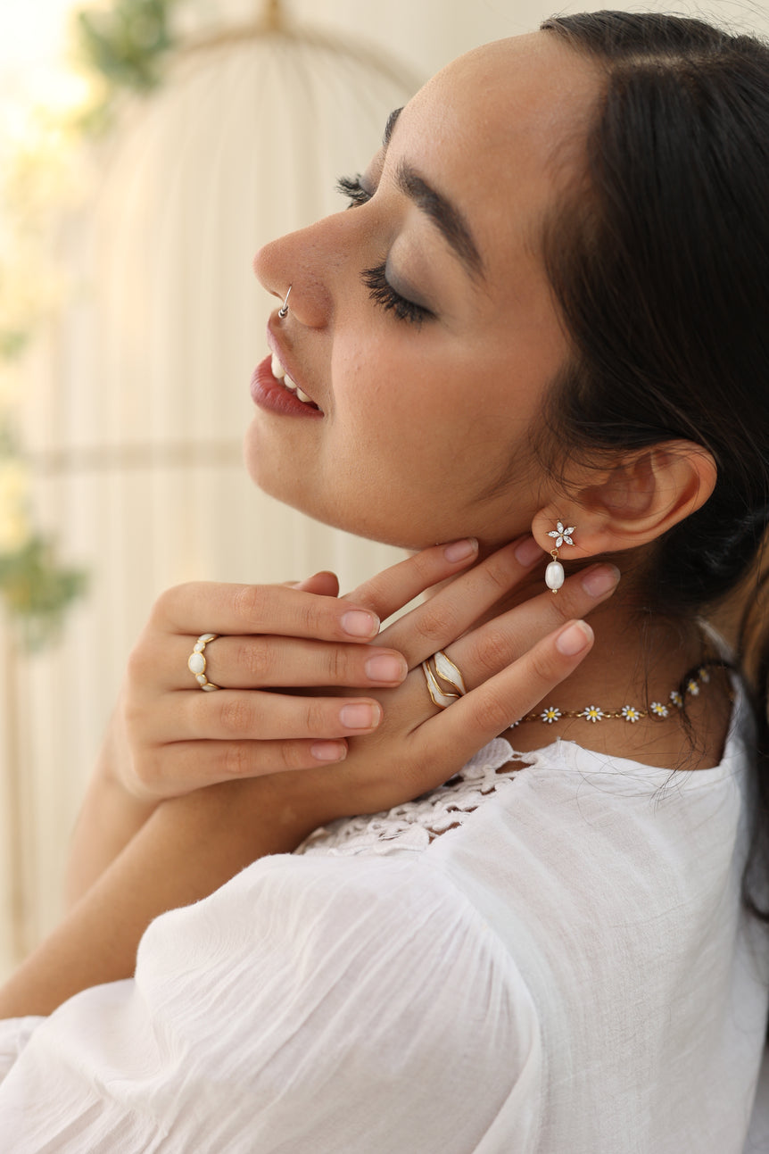 PerkyPearl Earrings
