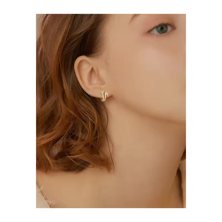 Wish Upon a Hoop Earrings