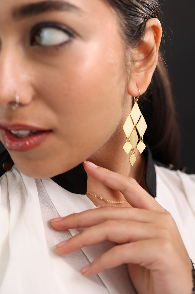 Gold & Beautiful Earrings