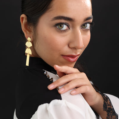 Gold & Beautiful Earrings