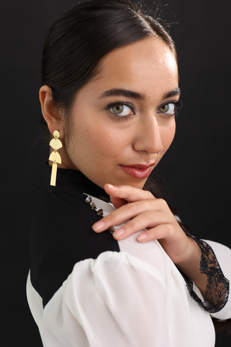 Gold & Beautiful Earrings