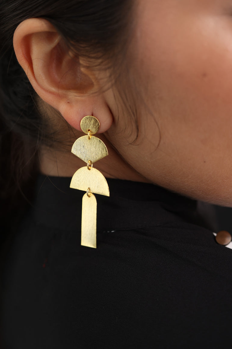 Gold & Beautiful Earrings