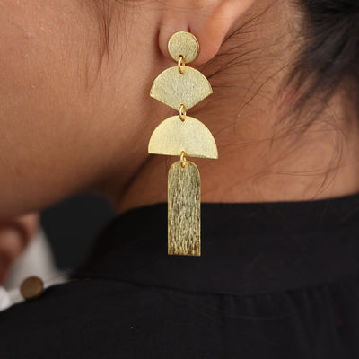 Gold & Beautiful Earrings
