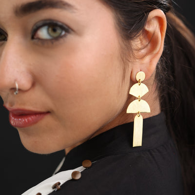 Gold & Beautiful Earrings