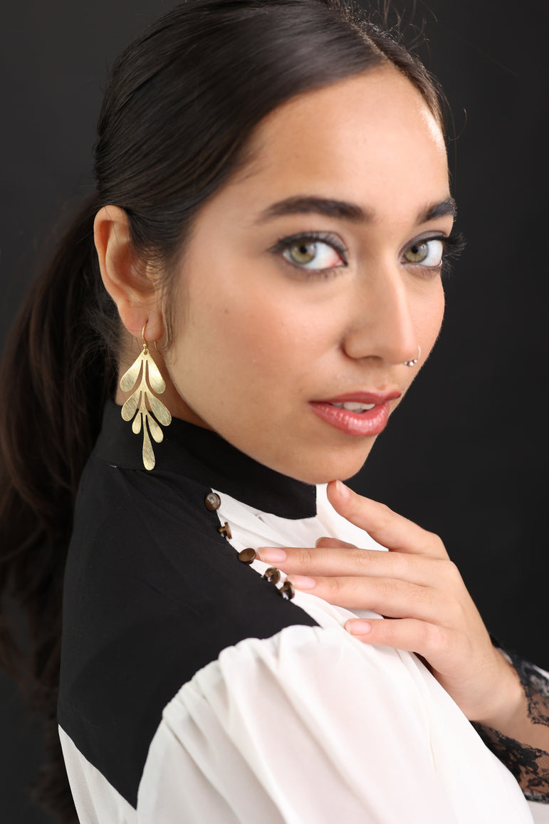 Gold & Beautiful Earrings