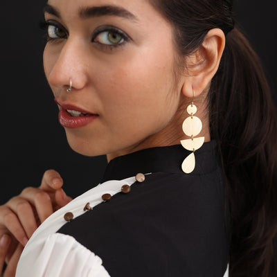 Gold & Beautiful Earrings