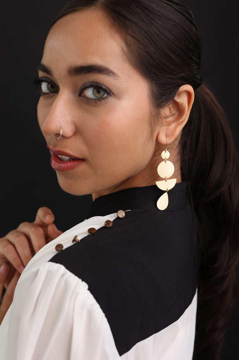 Gold & Beautiful Earrings