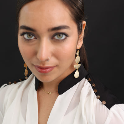 Gold & Beautiful Earrings