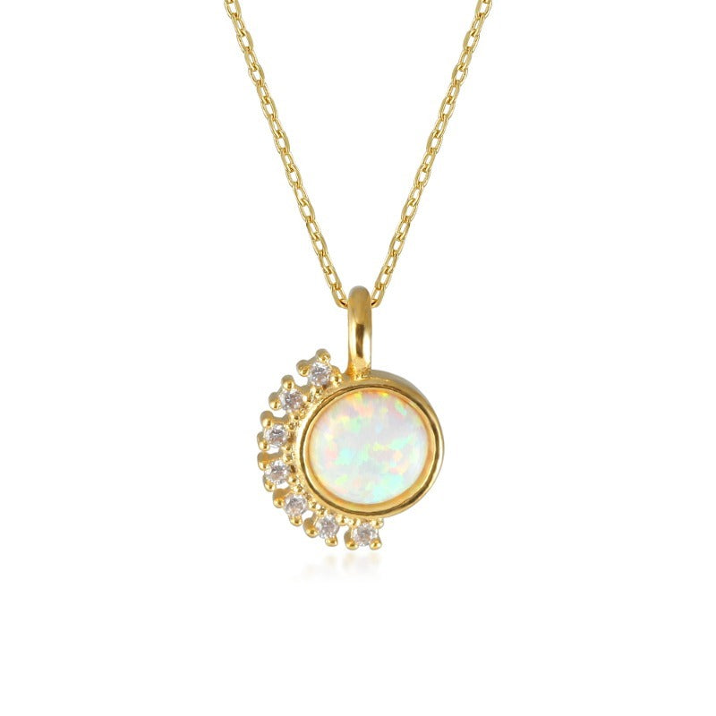 OpalWhirl Necklace