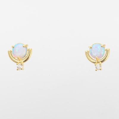 Opal Pop Stud Earrings
