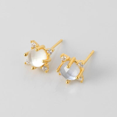 Moonhalo Stud Earrings