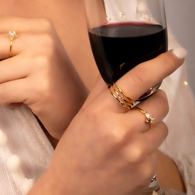 Trinity Drop Ring