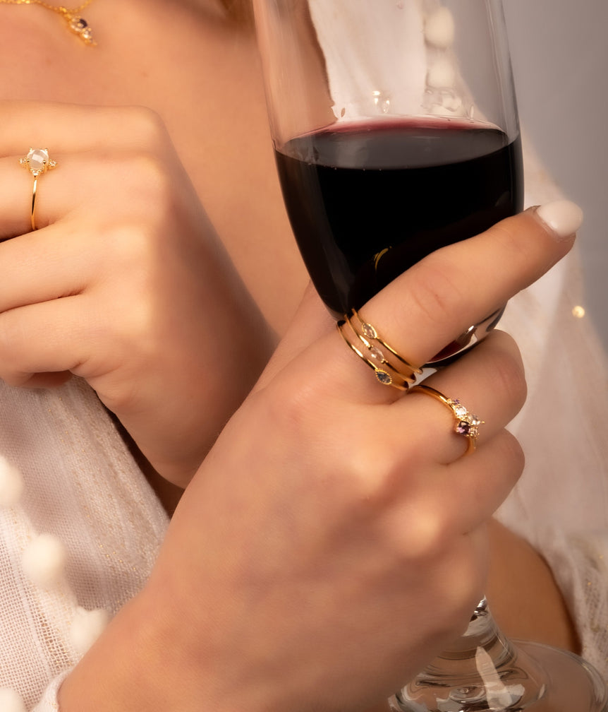 Trinity Drop Ring