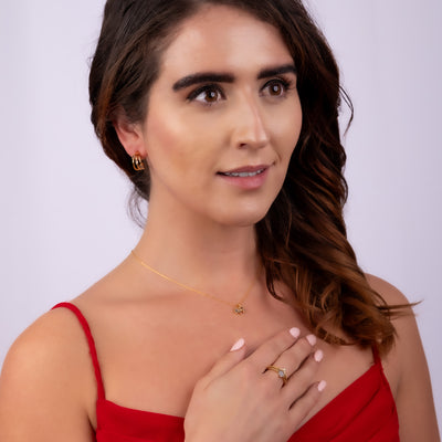 Trinity Drop Necklace