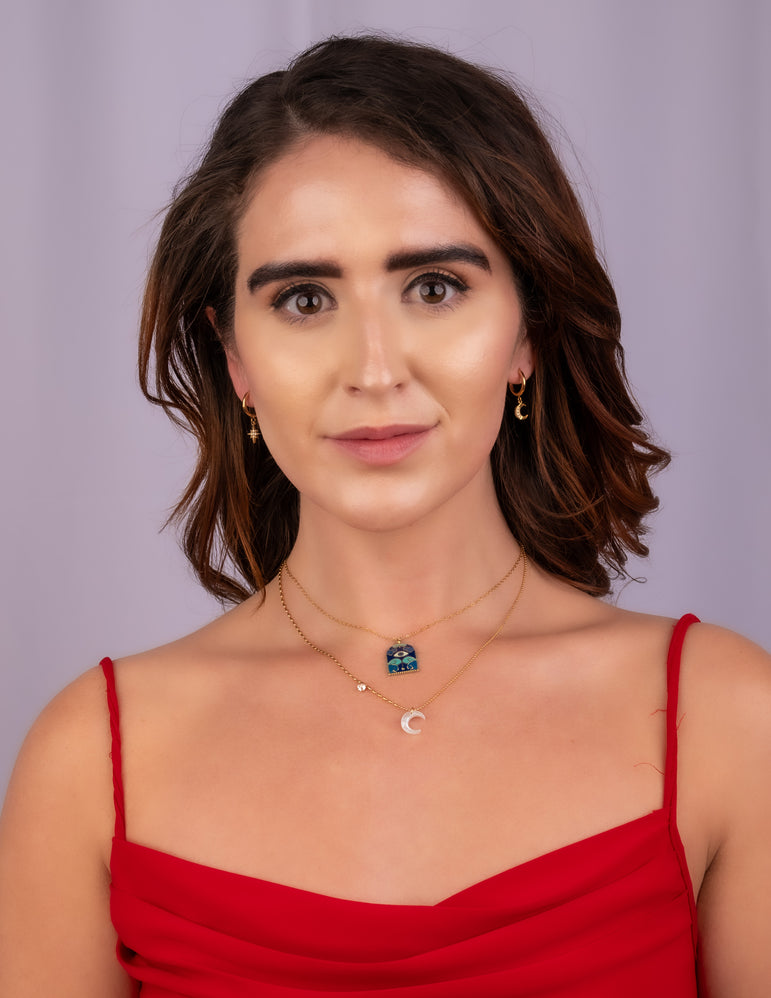 Peek-a-Bless Necklace