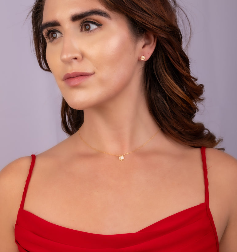 OpalWhirl Necklace