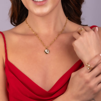 Triple Charm Ring