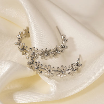 Daisy Daze Hoops Earrings