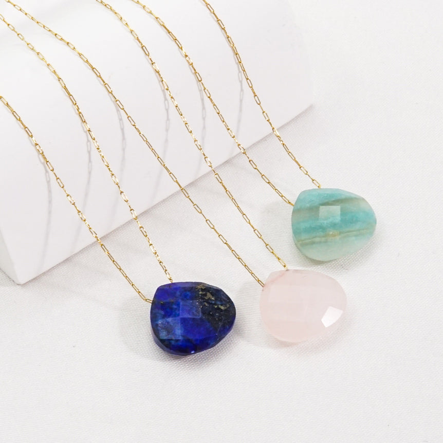 Aqua Aura Necklace