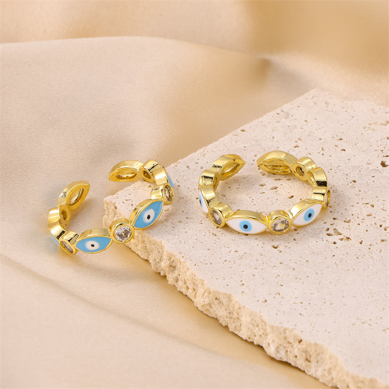 Evil Eyelet Ring