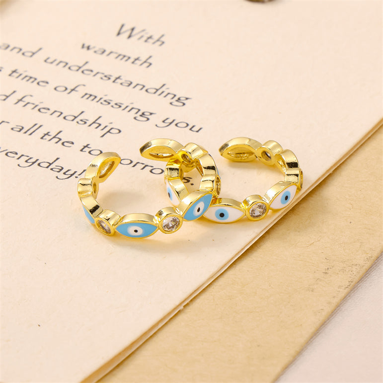 Evil Eyelet Ring
