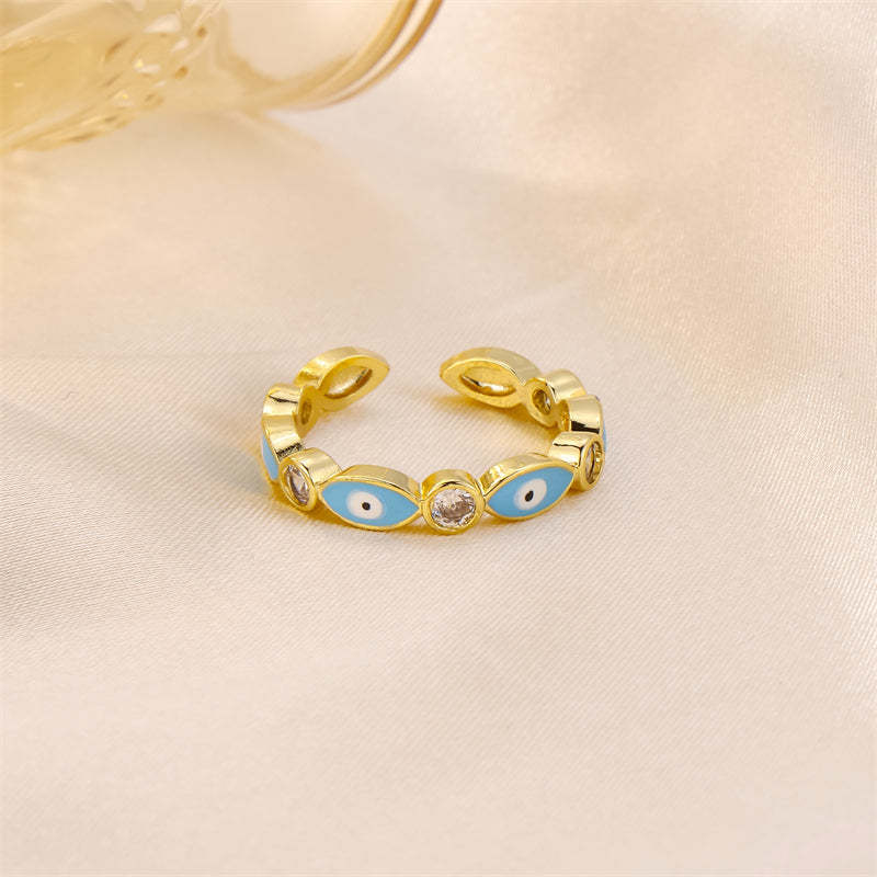 Evil Eyelet Ring