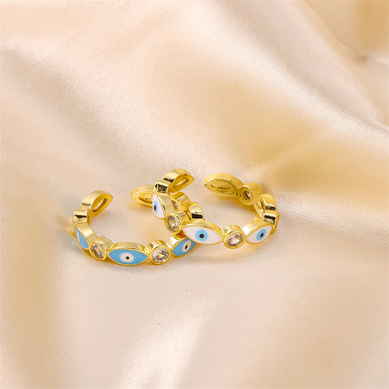 Evil Eyelet Ring