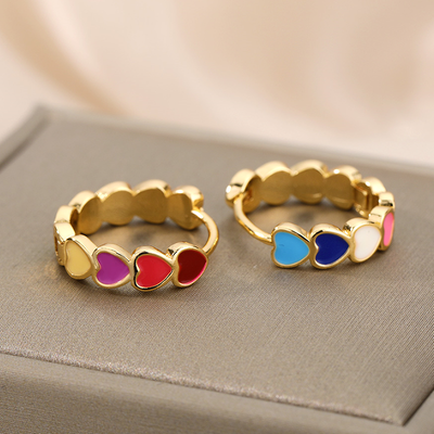 Mimosa Huggie Hoops Earrings