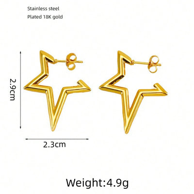 Ziggy Star Stud Earrings