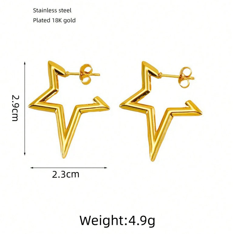 Ziggy Star Stud Earrings