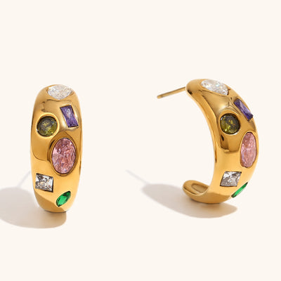 Party Pebbles Stud Earrings