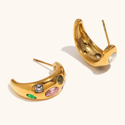 Party Pebbles Stud Earrings