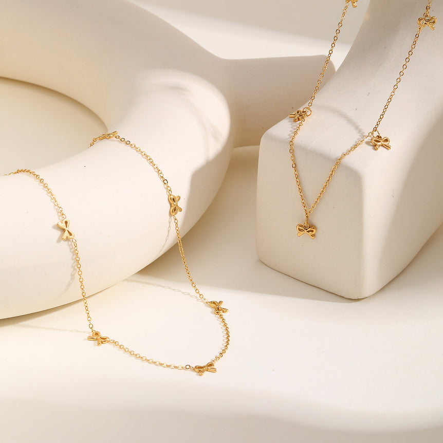  BowPeep Necklace - The Jazzy Owl