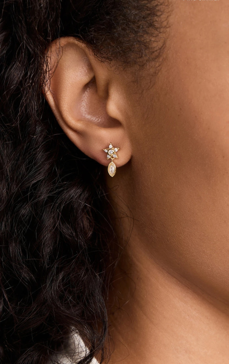 Starry Drama Stud Earrings