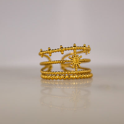 Sunbeam Cuff Ring