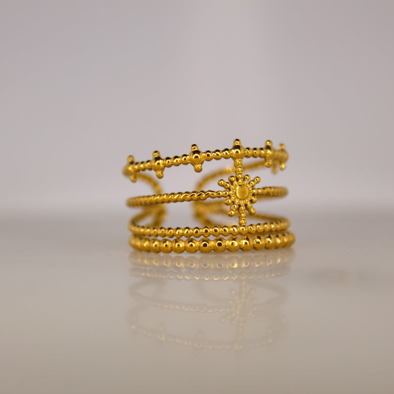 Sunbeam Cuff Ring