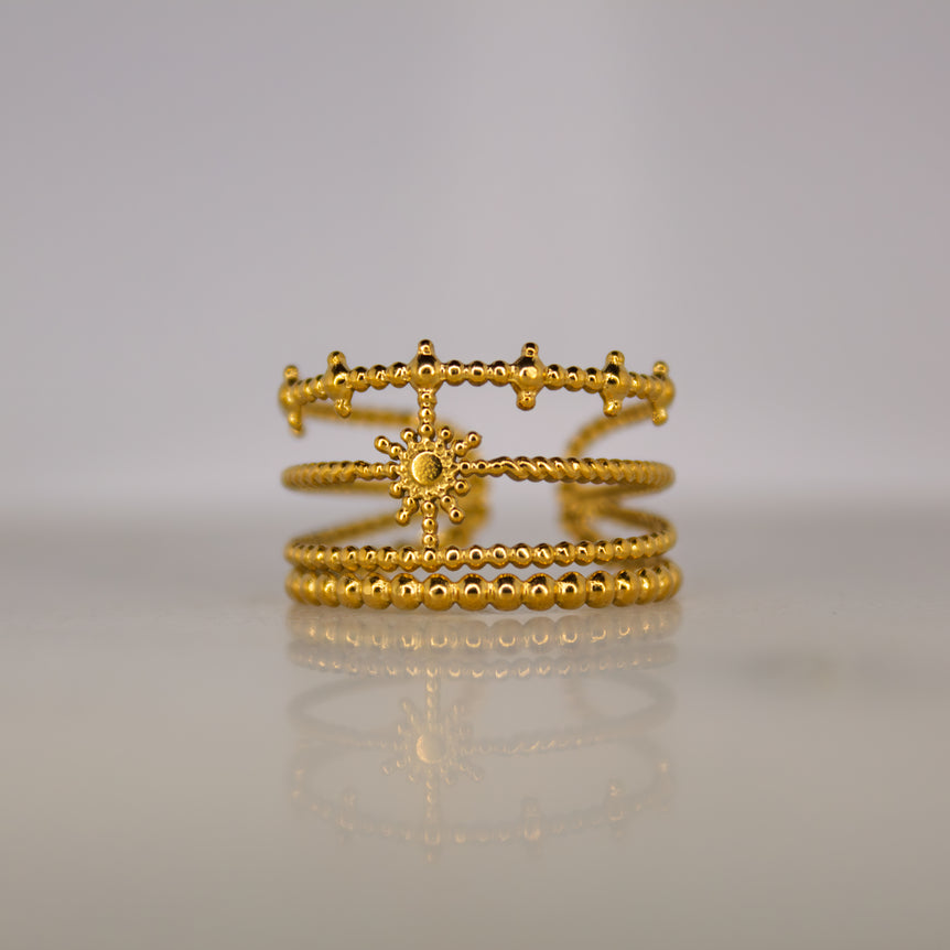 Sunbeam Cuff Ring