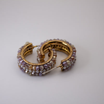 Duchess Edge Hoop Earrings