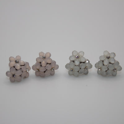  Mother of Pearl Bloom Studs - The Jazzy Owl