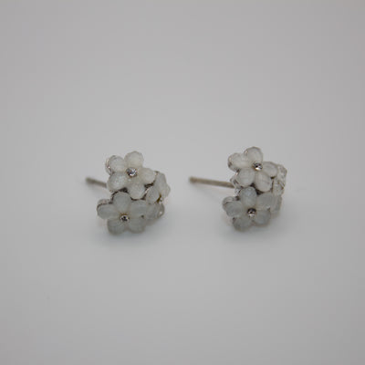  Mother of Pearl Bloom Studs - The Jazzy Owl
