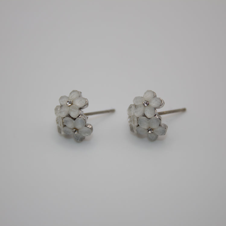  Mother of Pearl Bloom Studs - The Jazzy Owl